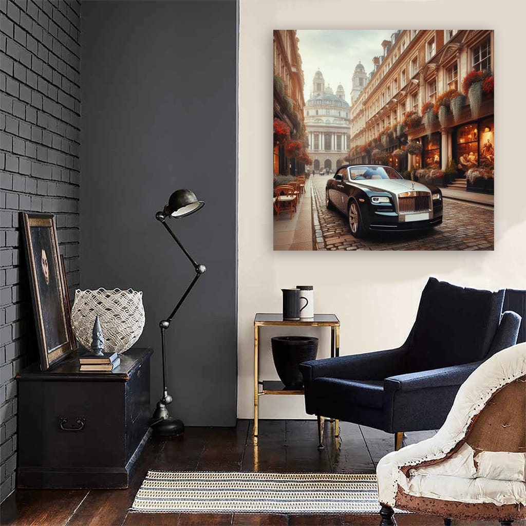 Rolls-Royce Dawn in London - Elegance Meets Urban Sophistication