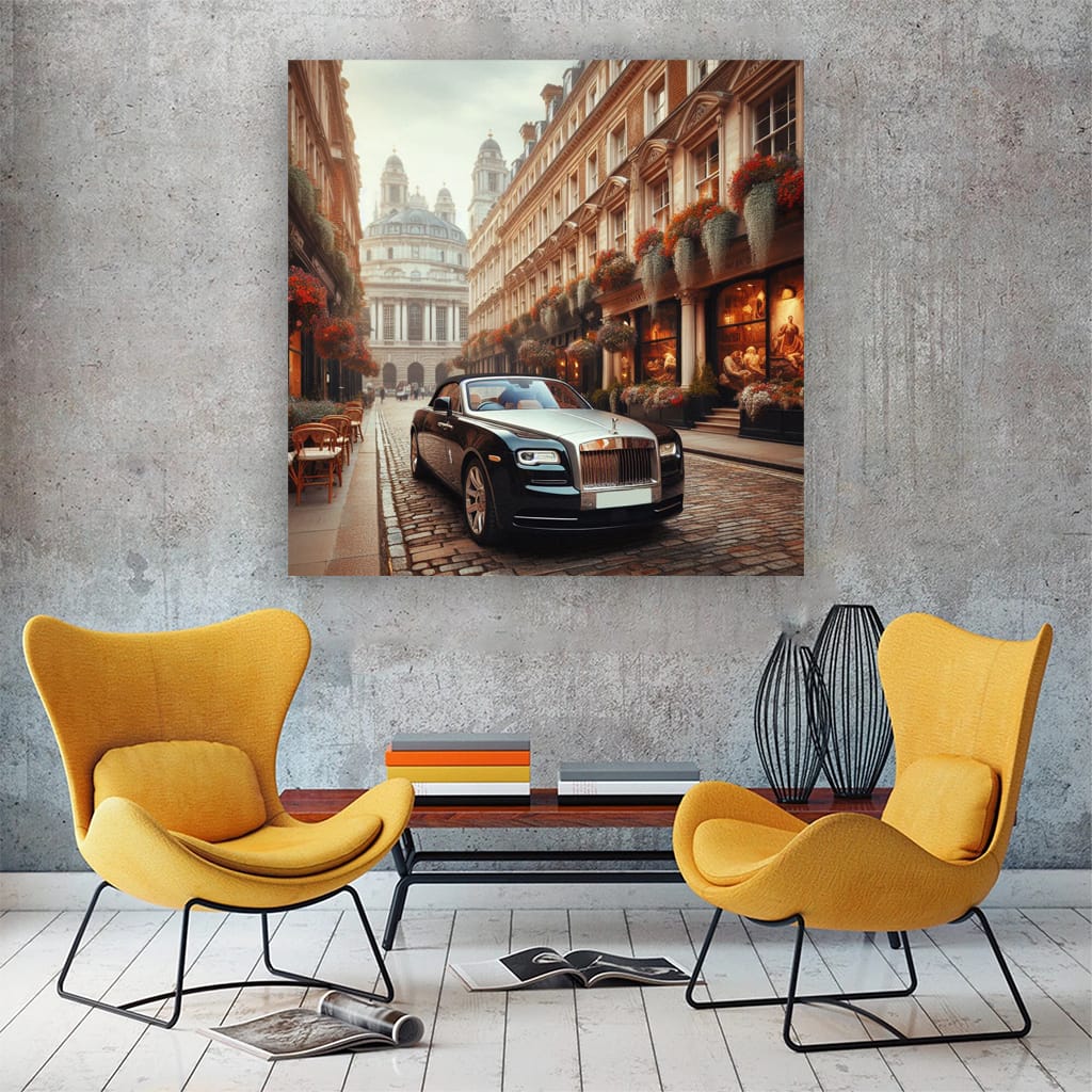 Rolls-Royce Dawn in London - Elegance Meets Urban Sophistication