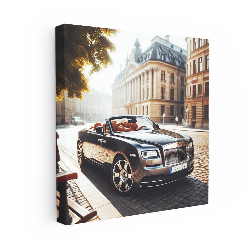 Rolls-Royce Dawn Parking - Elegance on Display