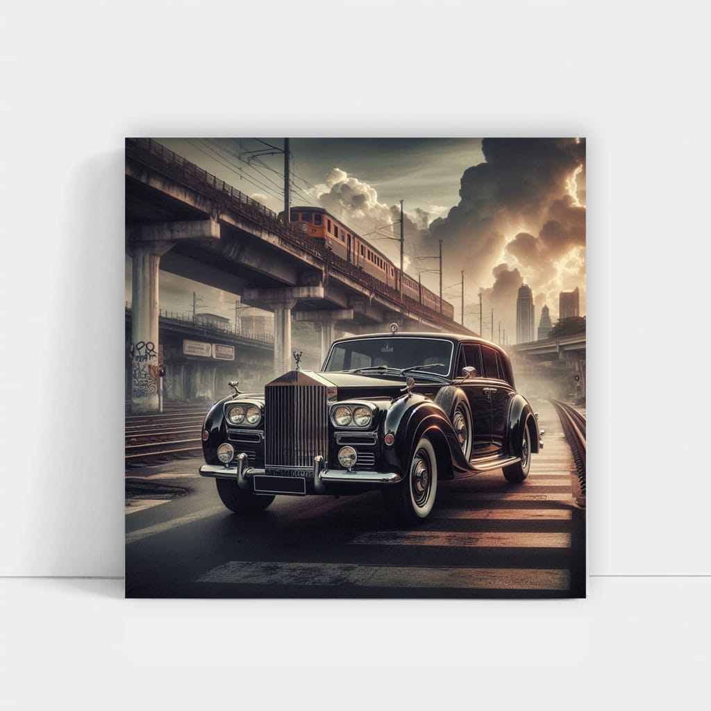 Vintage Rolls-Royce Ghost: Timeless Elegance in Motion