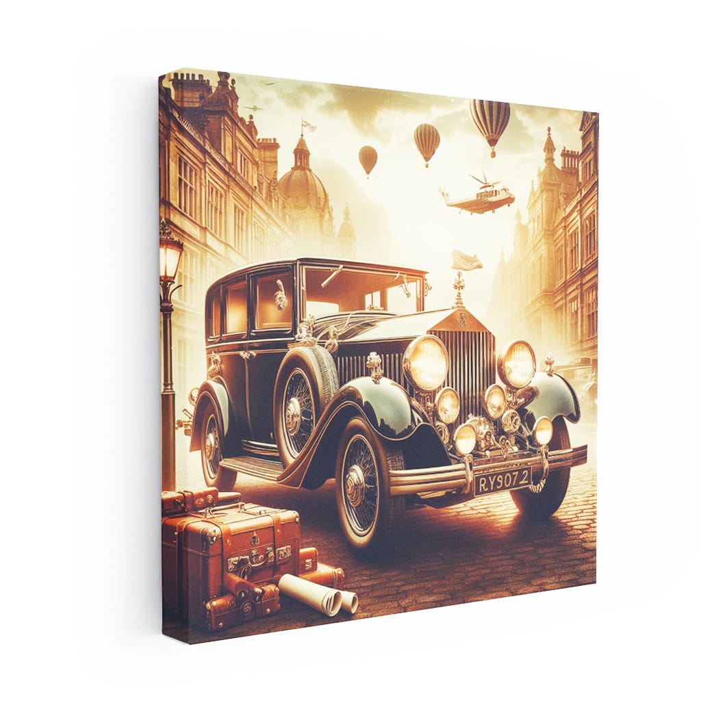 Classic Rolls-Royce Vintage Retro Style - Timeless Elegance