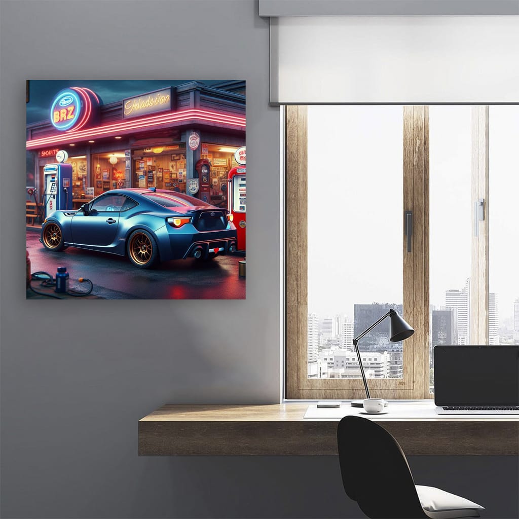 Subaru BRZ Retro Style - Timeless Design and Performance
