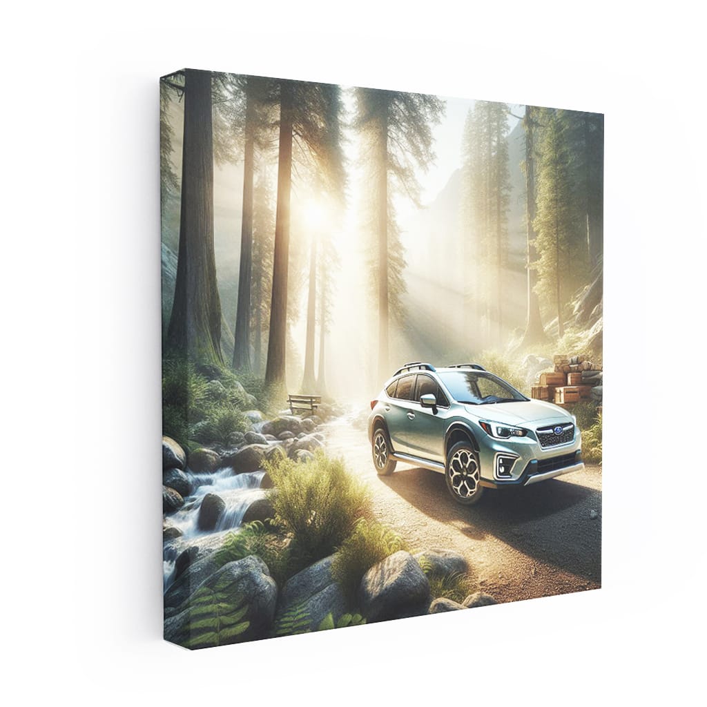Subaru Crosstrek XV Adventure in National Park - Rugged Explorer