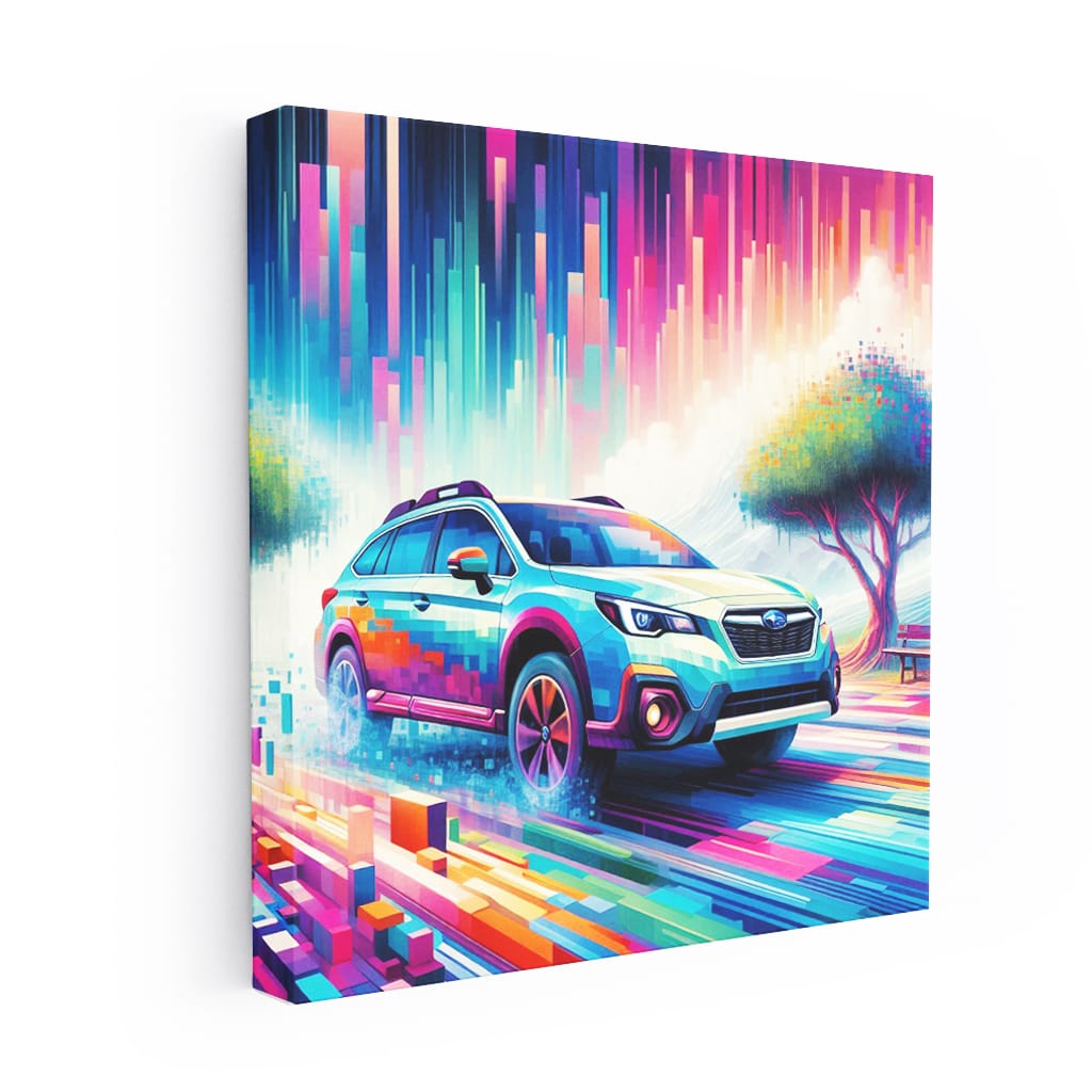 Subaru Outback Abstract - Adventure-Ready Versatility