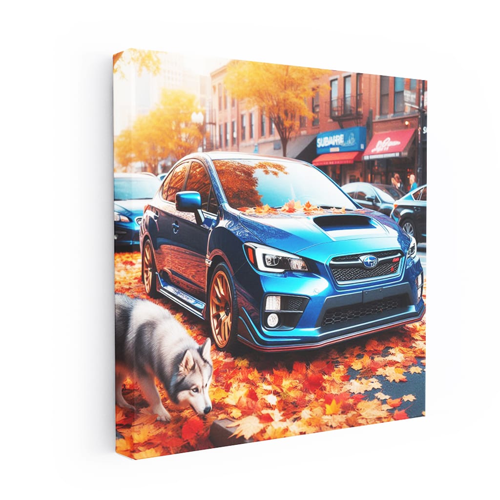 Subaru WRX Parked - Performance and Power in Every Turn