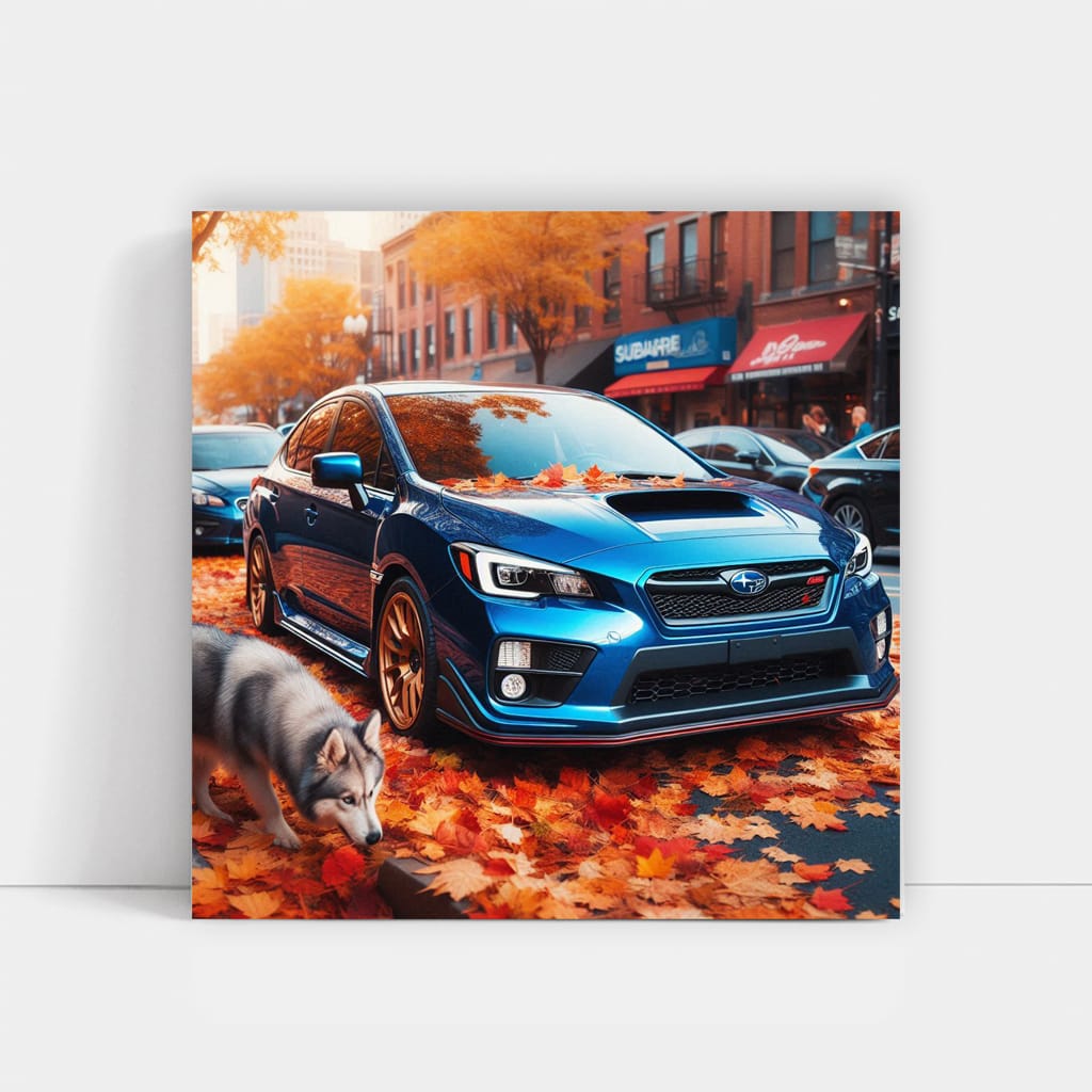 Subaru WRX Parked - Performance and Power in Every Turn