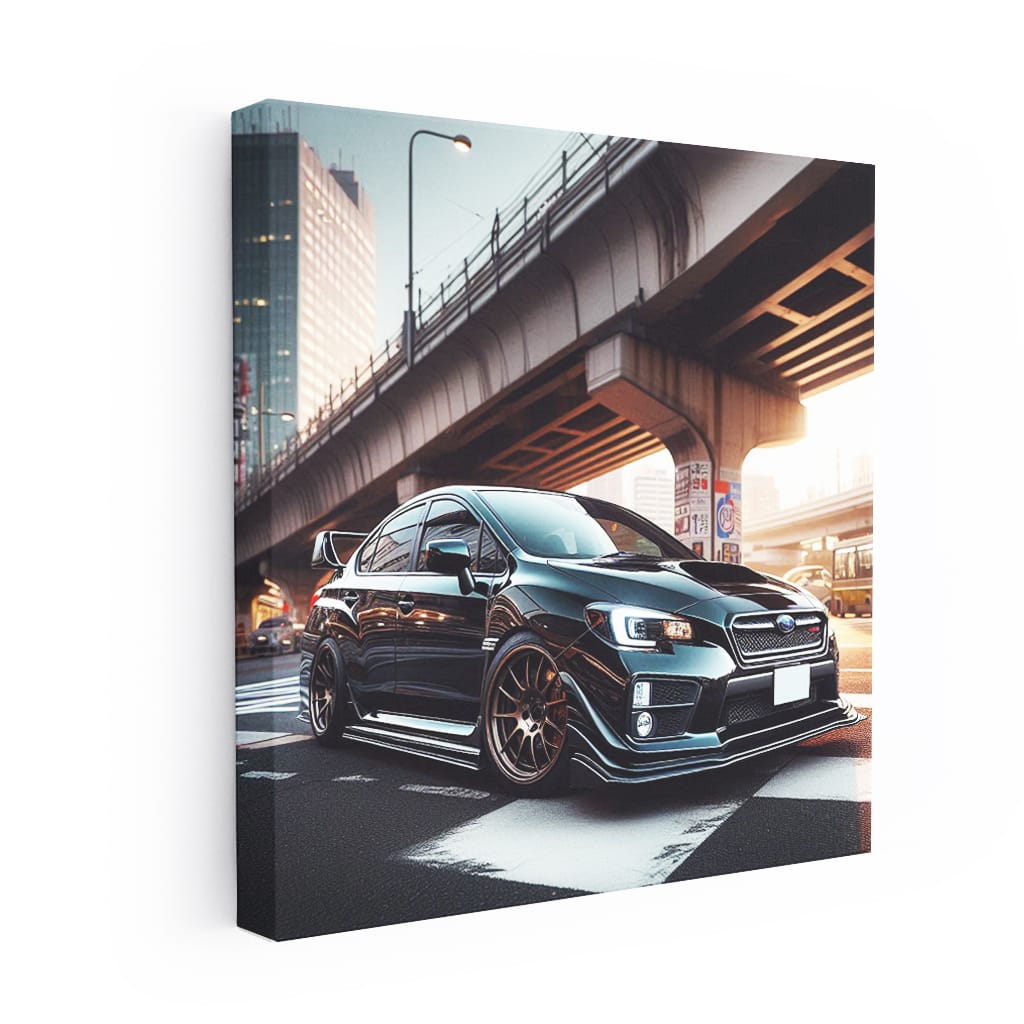 Subaru WRX STI Tokyo Japan - Performance Icon on Streets