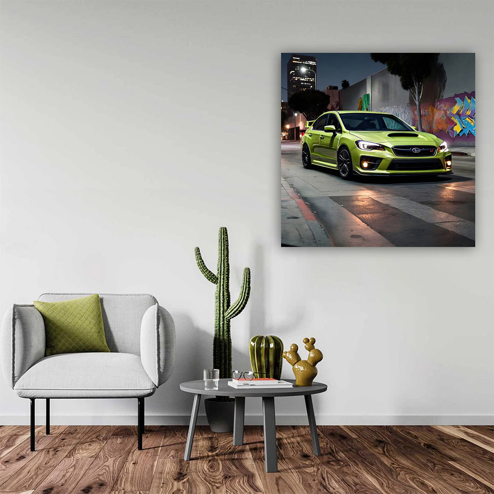 Subaru WRX Green Edition - Performance Meets Style