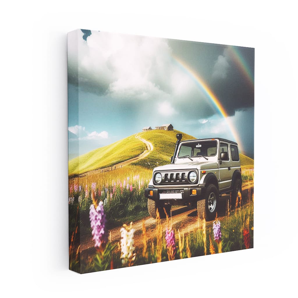 Suzuki Jimny in Cloudy Weather - Rugged Adventure Awaits