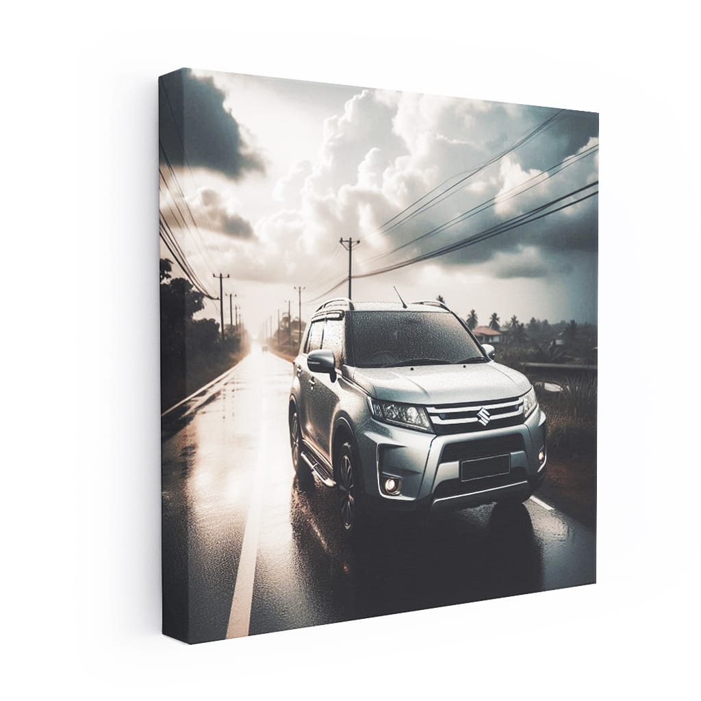Suzuki Vitara in Overcast Skies - Reliable Adventure SUV