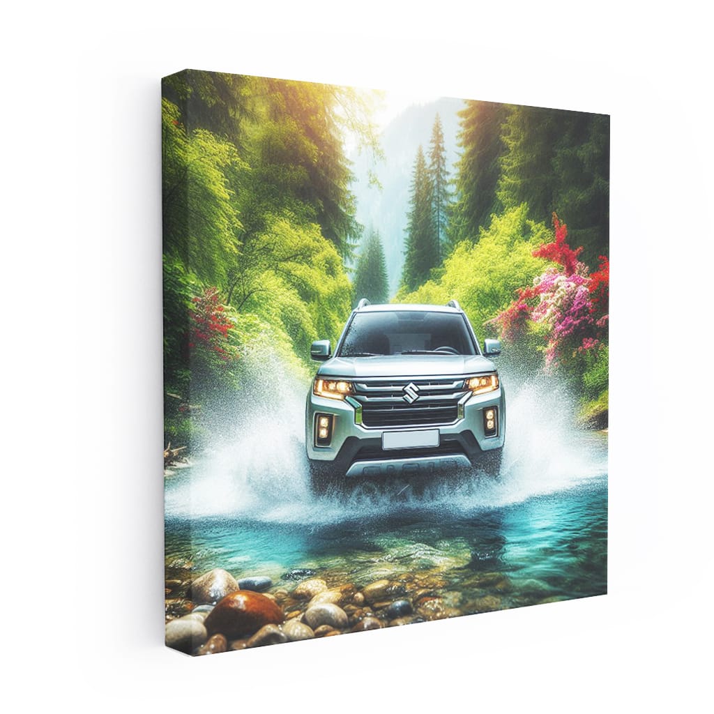 Suzuki XL7 in River - Versatile and Robust Adventure SUV