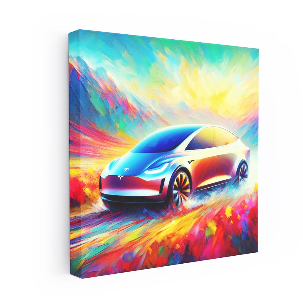 Tesla's Artistic Future: Impressionism and Innovation Unleashed