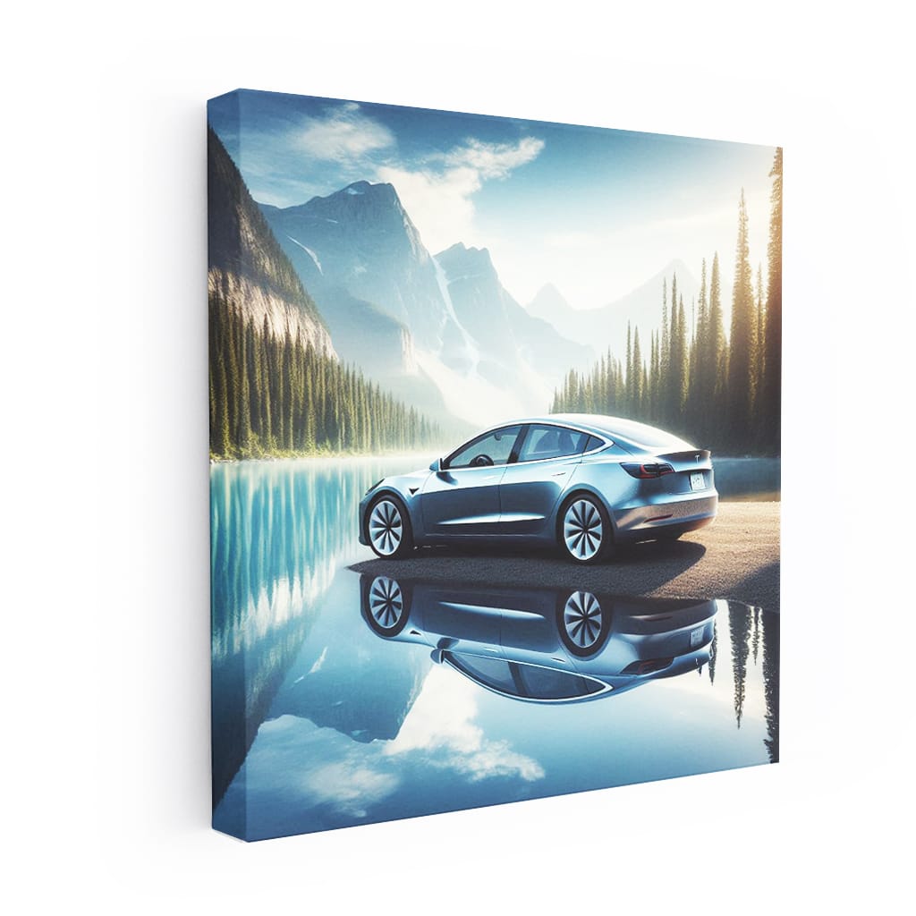 Tesla Model 3 by Tranquil Lake - Sleek and Innovative