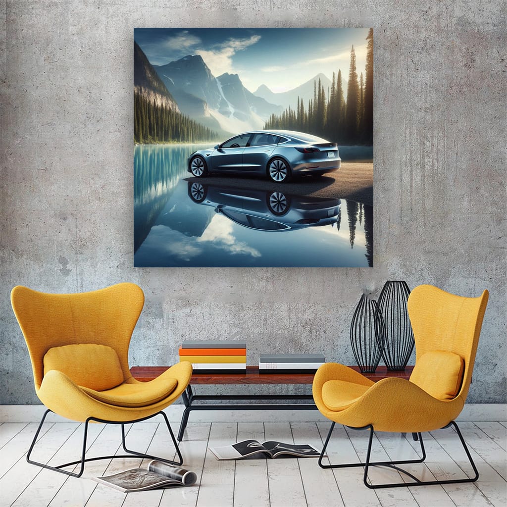 Tesla Model 3 by Tranquil Lake - Sleek and Innovative