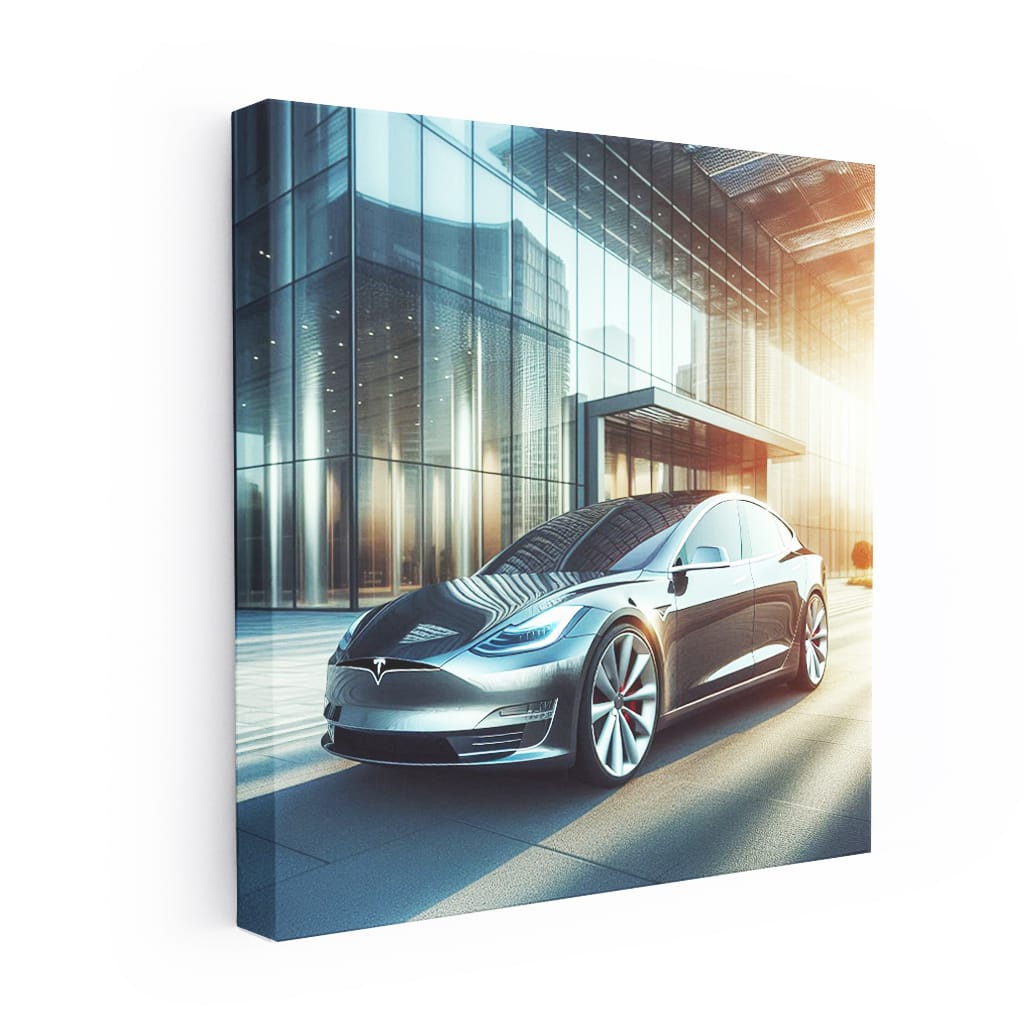 Tesla Model Building Photo: Innovation in Motion