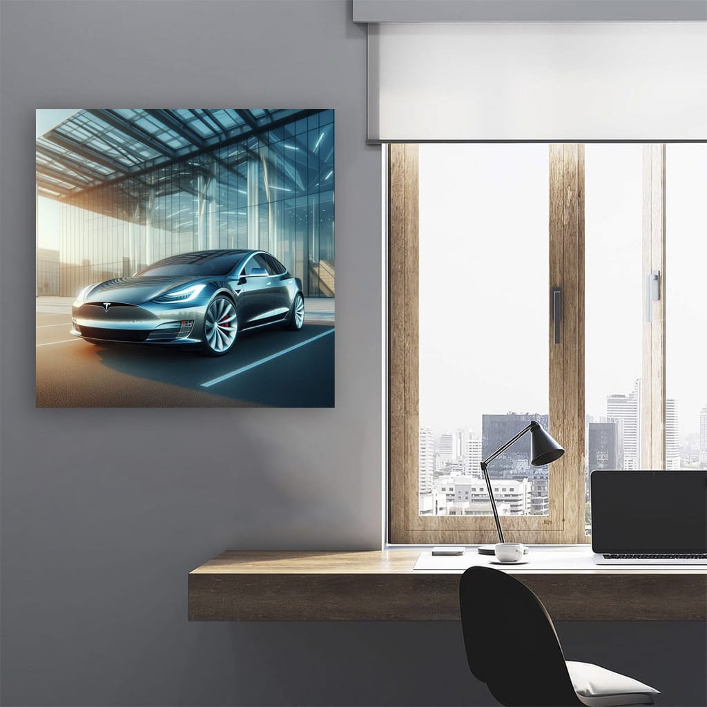 Constructing Tesla Model: Innovation in Motion