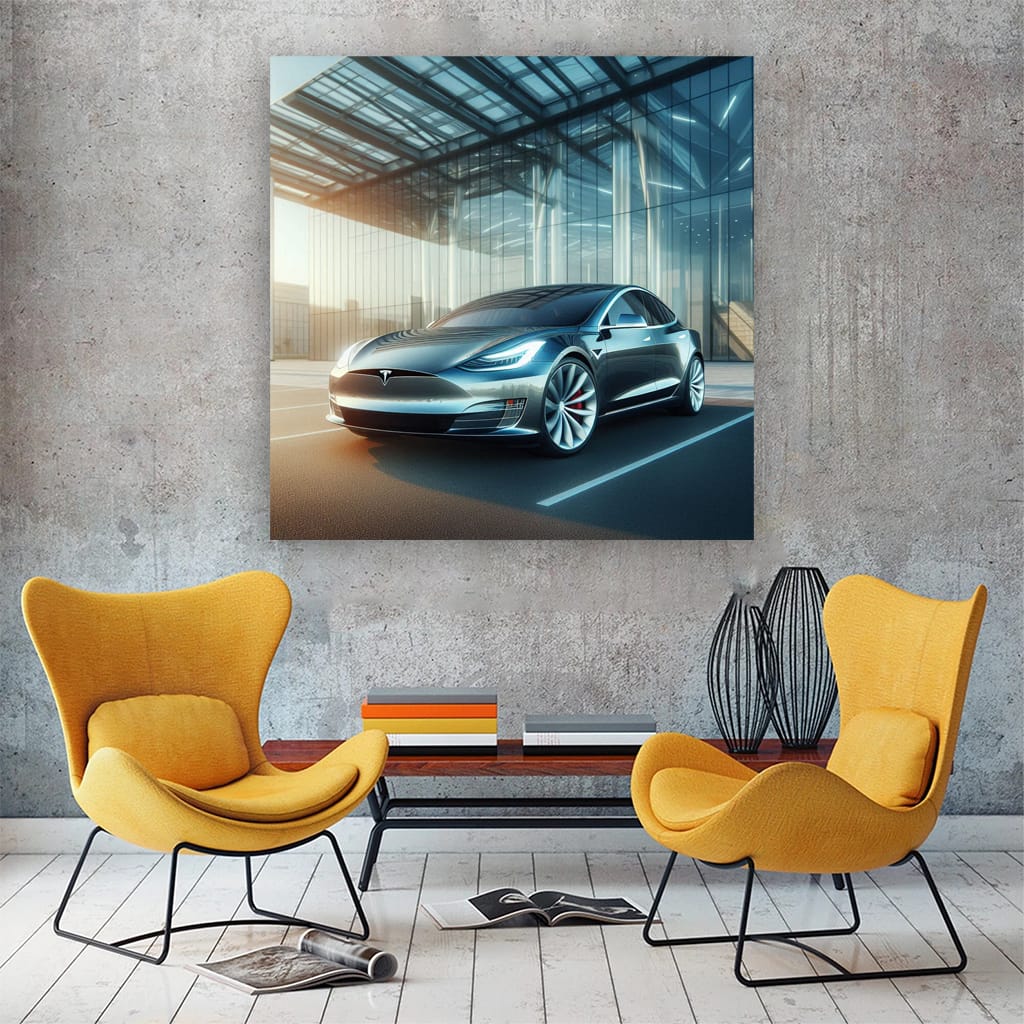 Constructing Tesla Model: Innovation in Motion