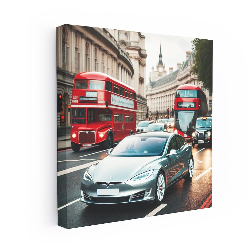 Tesla Model S in London - Elegance Meets Innovation