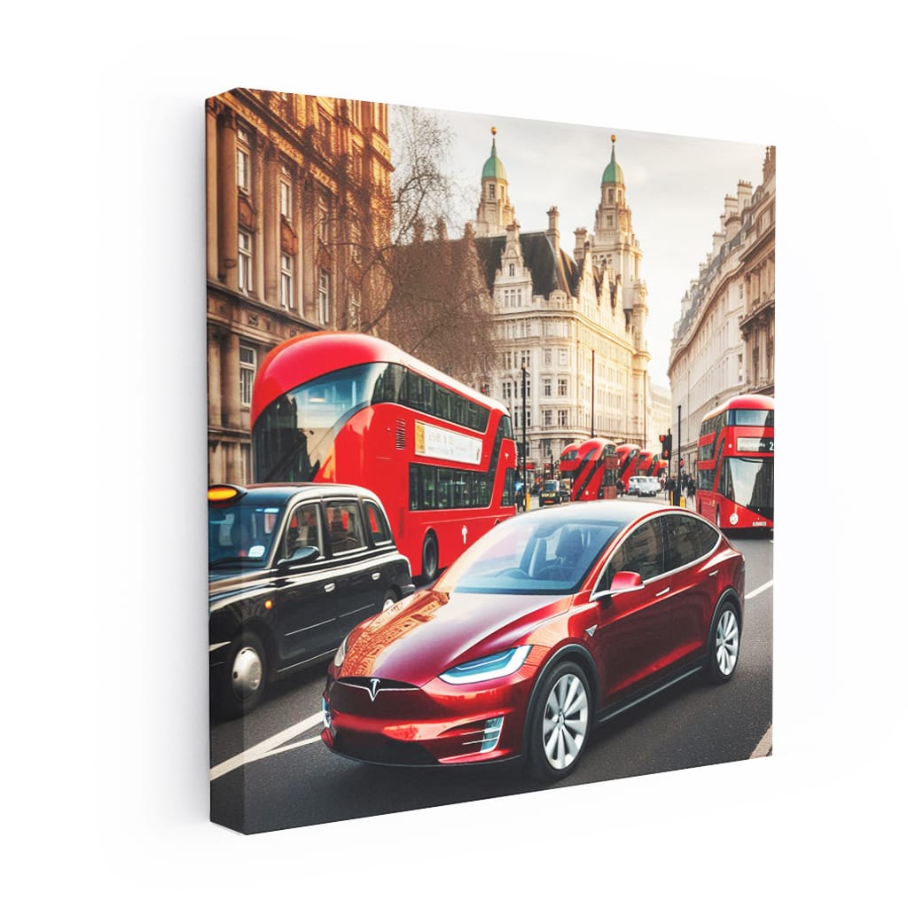 Tesla Model X in London - Innovation Meets Elegance