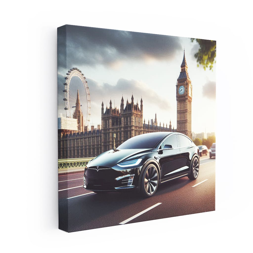Tesla Model X in London - Futuristic Elegance on Wheels