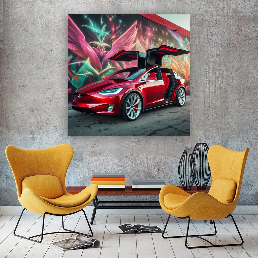 Tesla Model X Paint - Sleek, Innovative, Futuristic Design