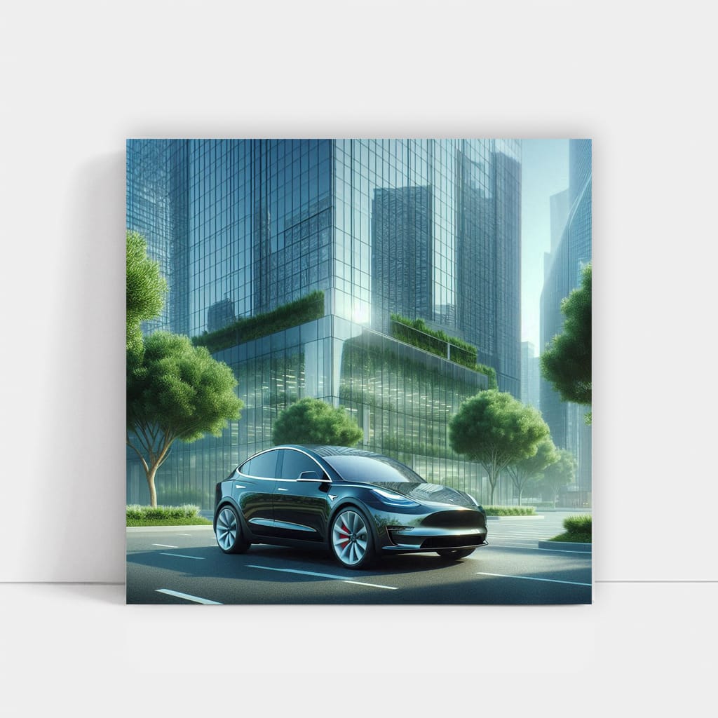 Constructing Tesla Model Y: Sleek, Innovative Electric SUV