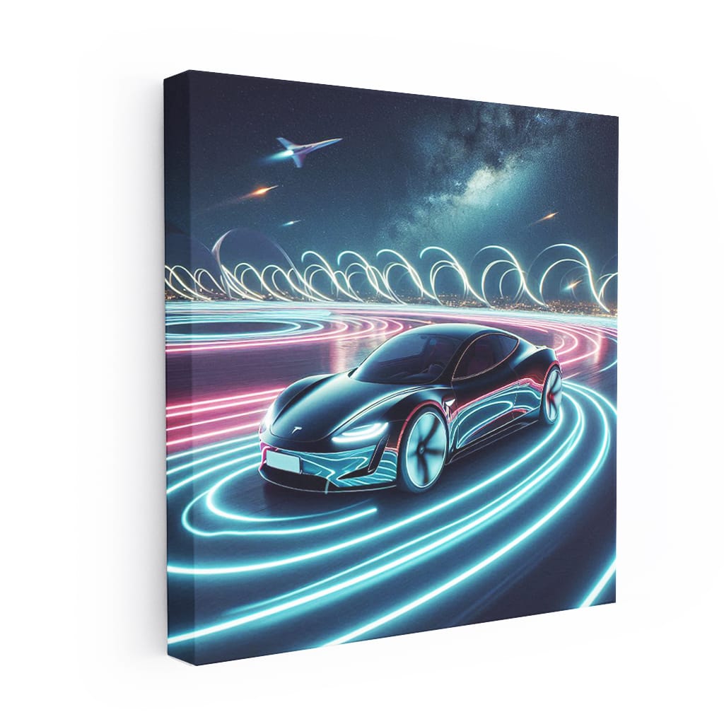Tesla Roadster Racing at Ring 2 - Speed Revolution