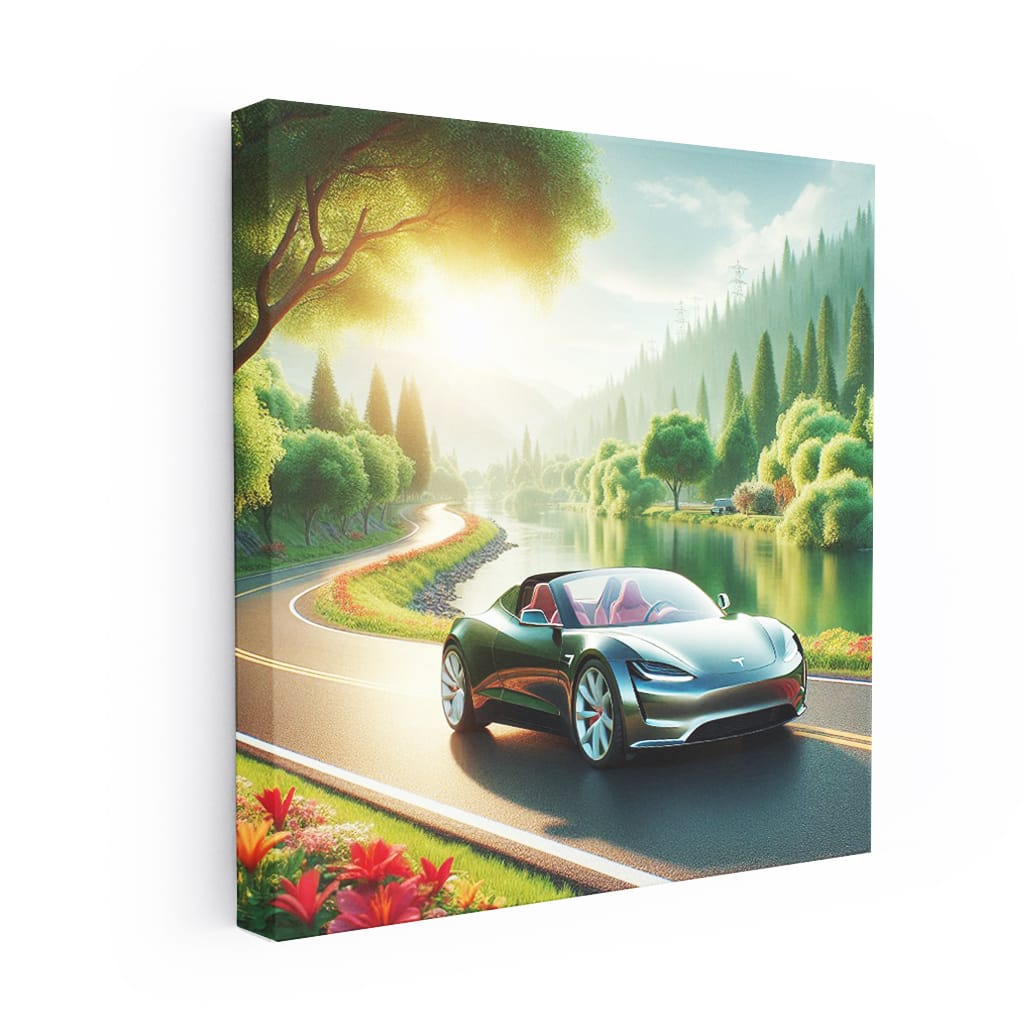 Tesla Roadster by River - Speed Meets Elegance