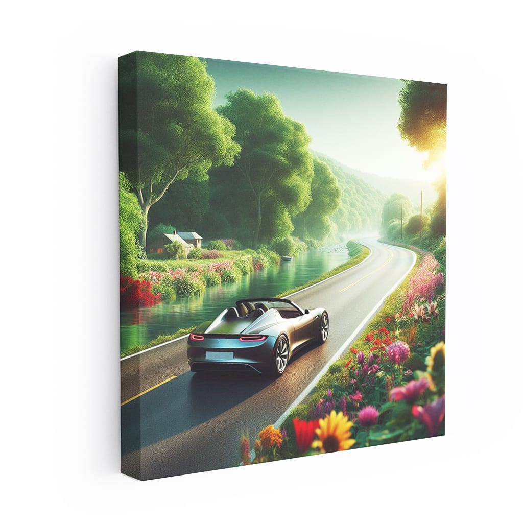 Tesla Roadster by River: Futuristic Speed and Elegance