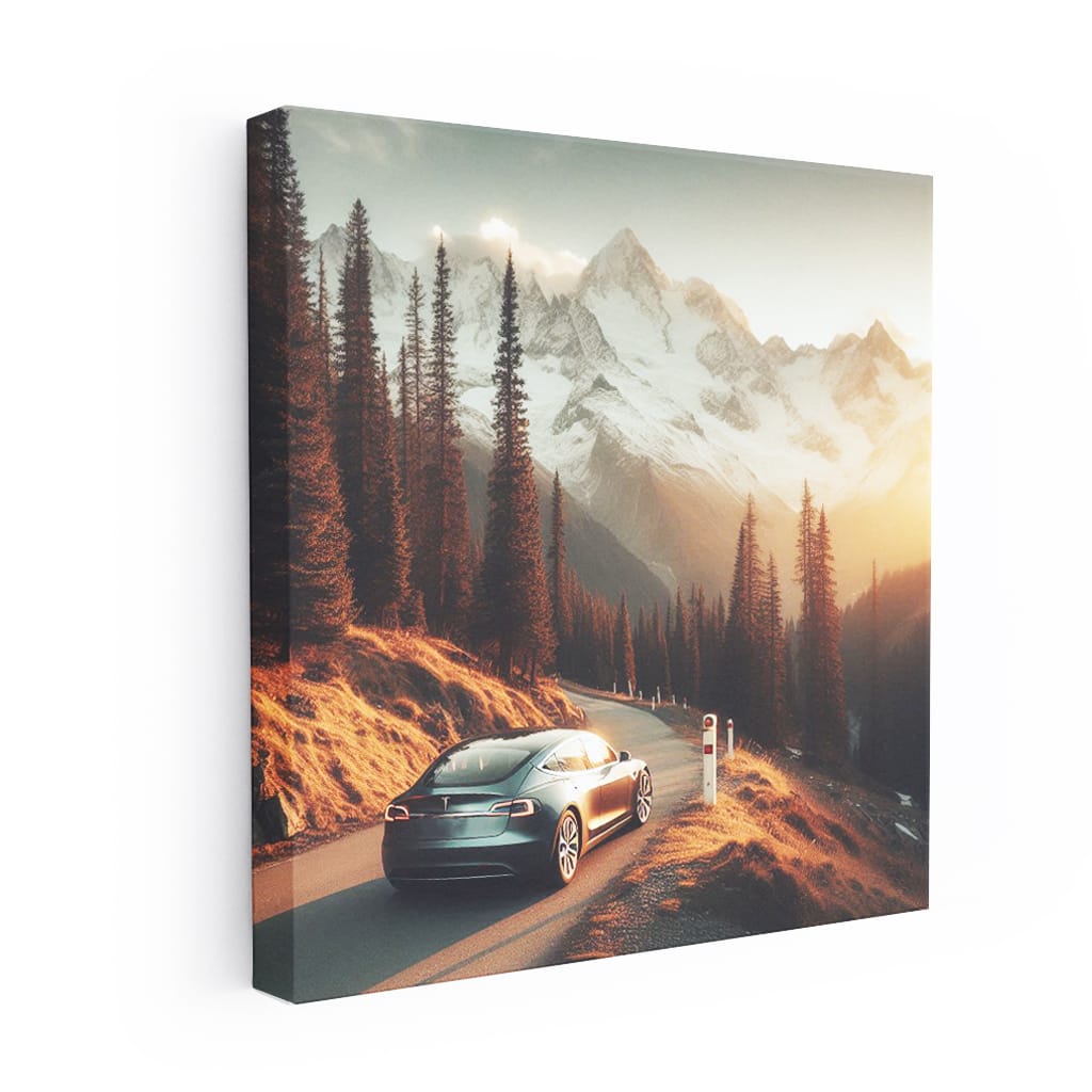 Tesla Model S Conquers Mountain Roads - Electrifying Performance