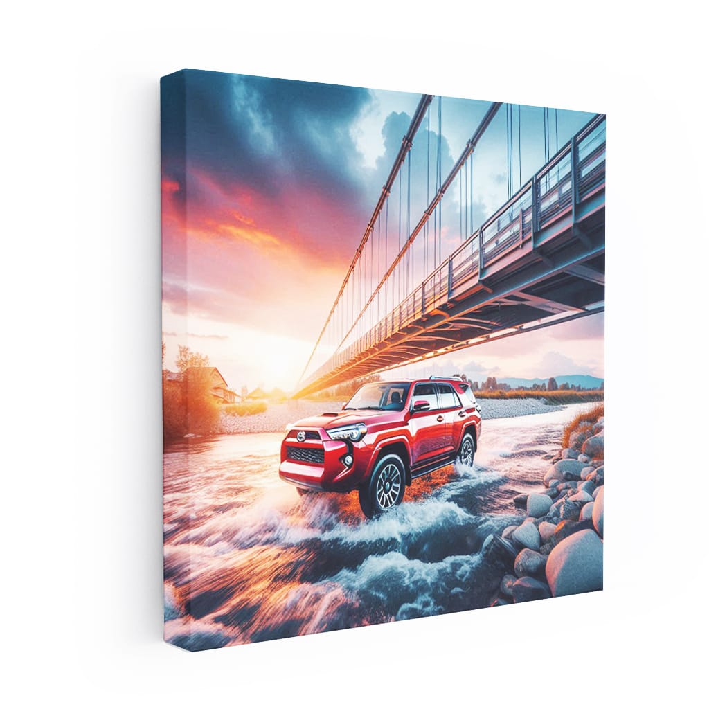 Toyota 4Runner Off-Road Adventure - Rugged Bridge Journey