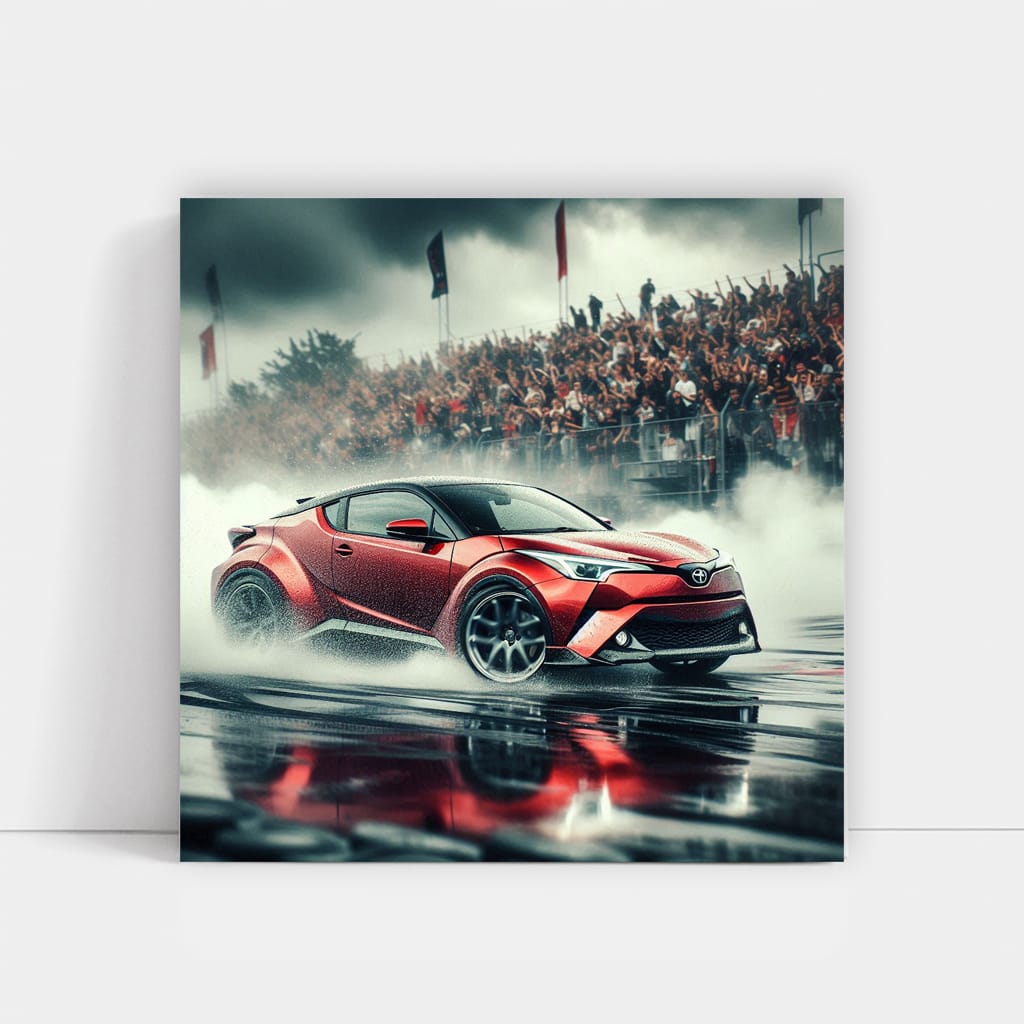 Toyota C-HR Drift Action - Thrilling Compact Crossover