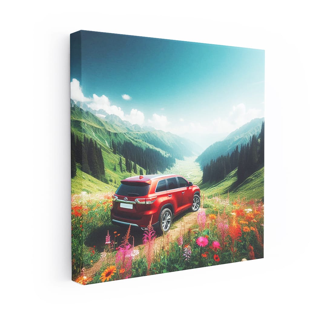 Toyota Highlander in Scenic Valley - Adventure Awaits
