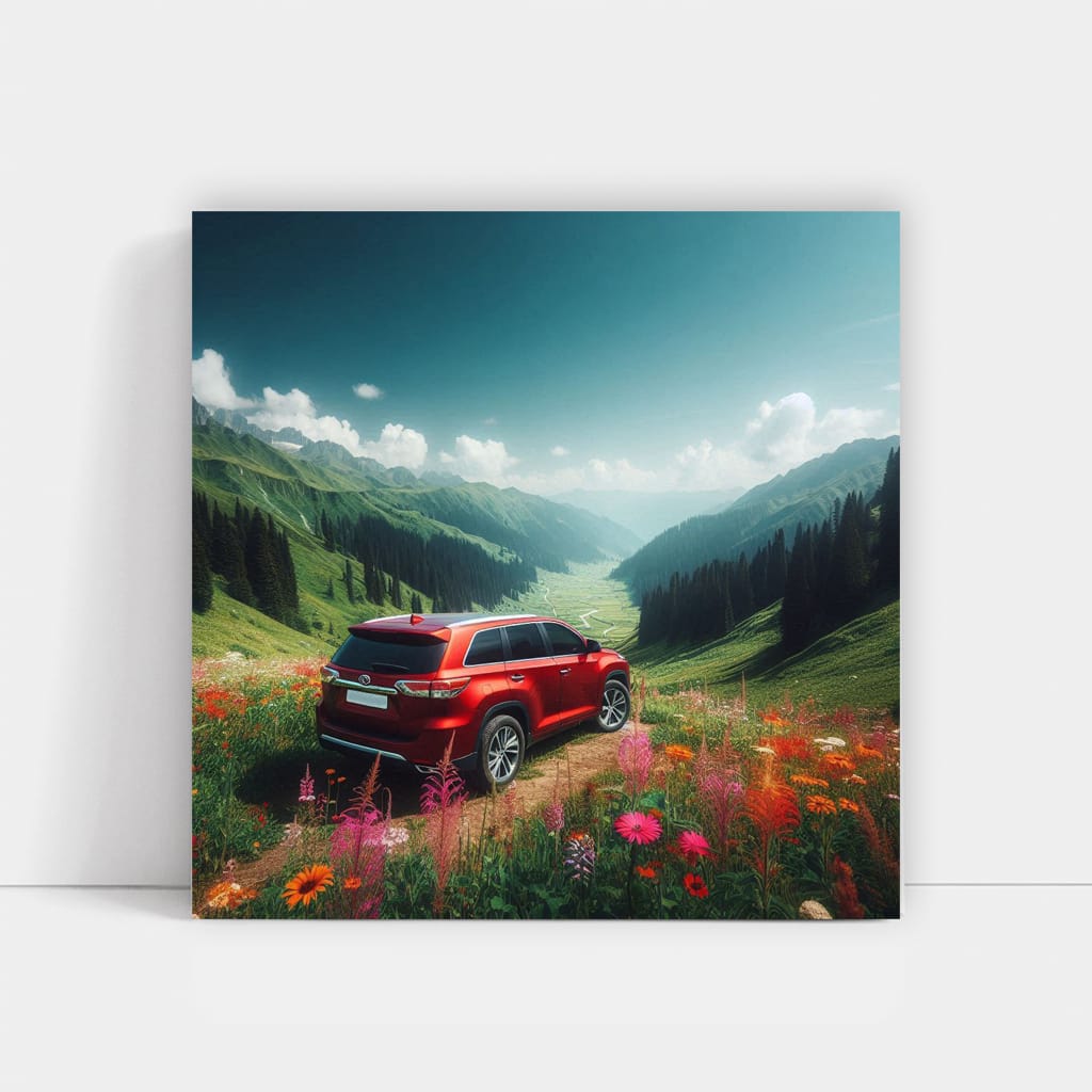 Toyota Highlander in Scenic Valley - Adventure Awaits