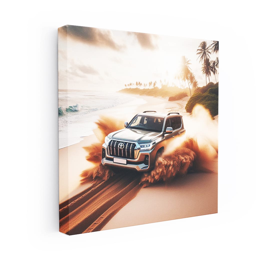 Toyota Land Cruiser Beach Adventure - Rugged and Reliable