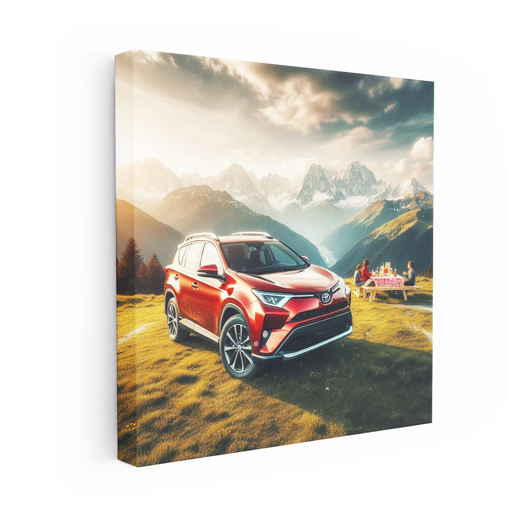 Toyota RAV4 Adventure in Mountains - Rugged and Reliable