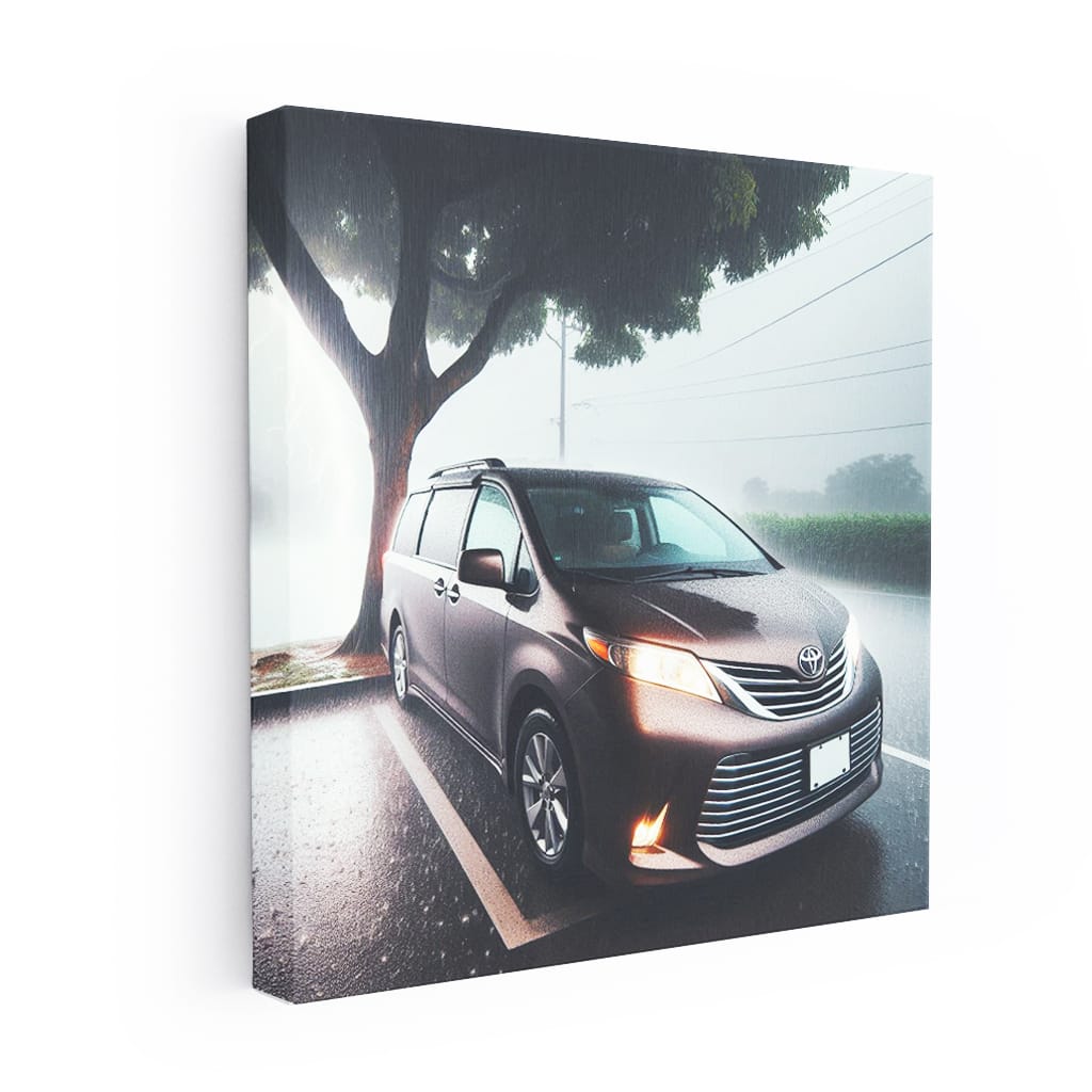 Toyota Sienna in Thunderstorm: Reliable and Bold MPV