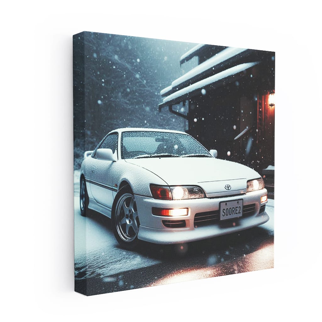 Toyota Soarer in Winter - Elegance Meets Performance