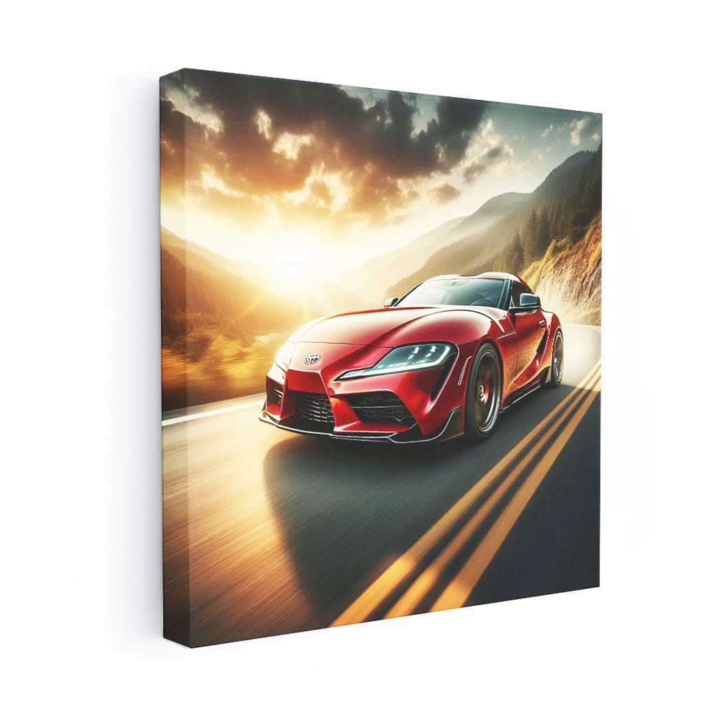 Toyota Supra Road - Speed and Style Unleashed