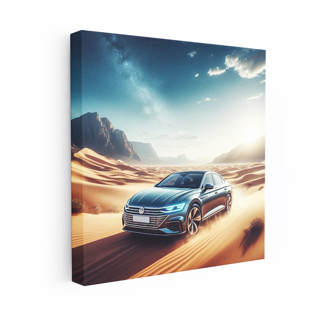 Volkswagen Arteon in Desert - Sleek and Stylish Ride