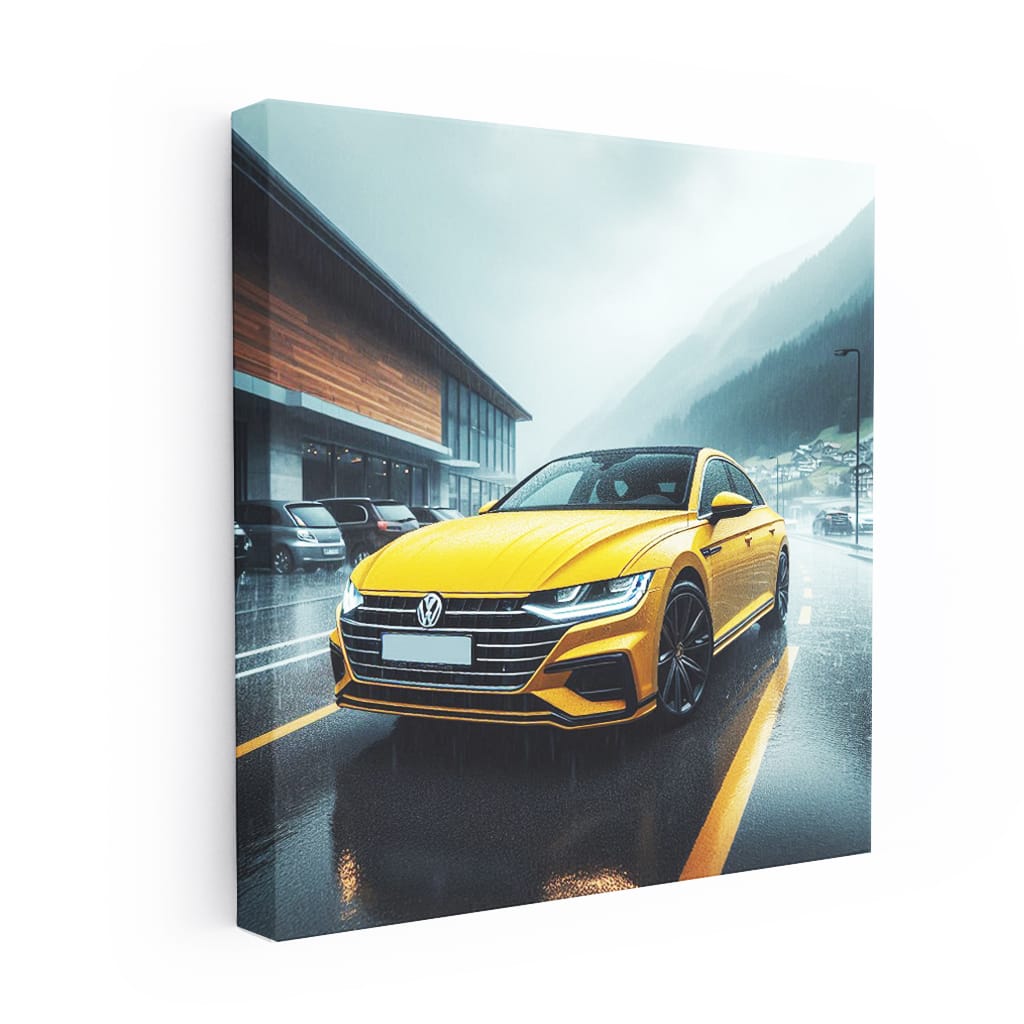 Volkswagen Arteon R-Line in Rainy Weather - Elegance Unleashed