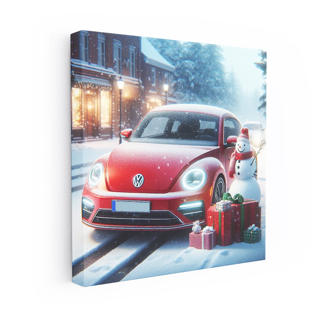 Volkswagen Beetle R-Line in Snowfall - Stylish Compact Classic