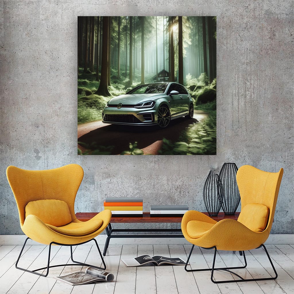 Volkswagen Golf R in Nature - Performance and Precision