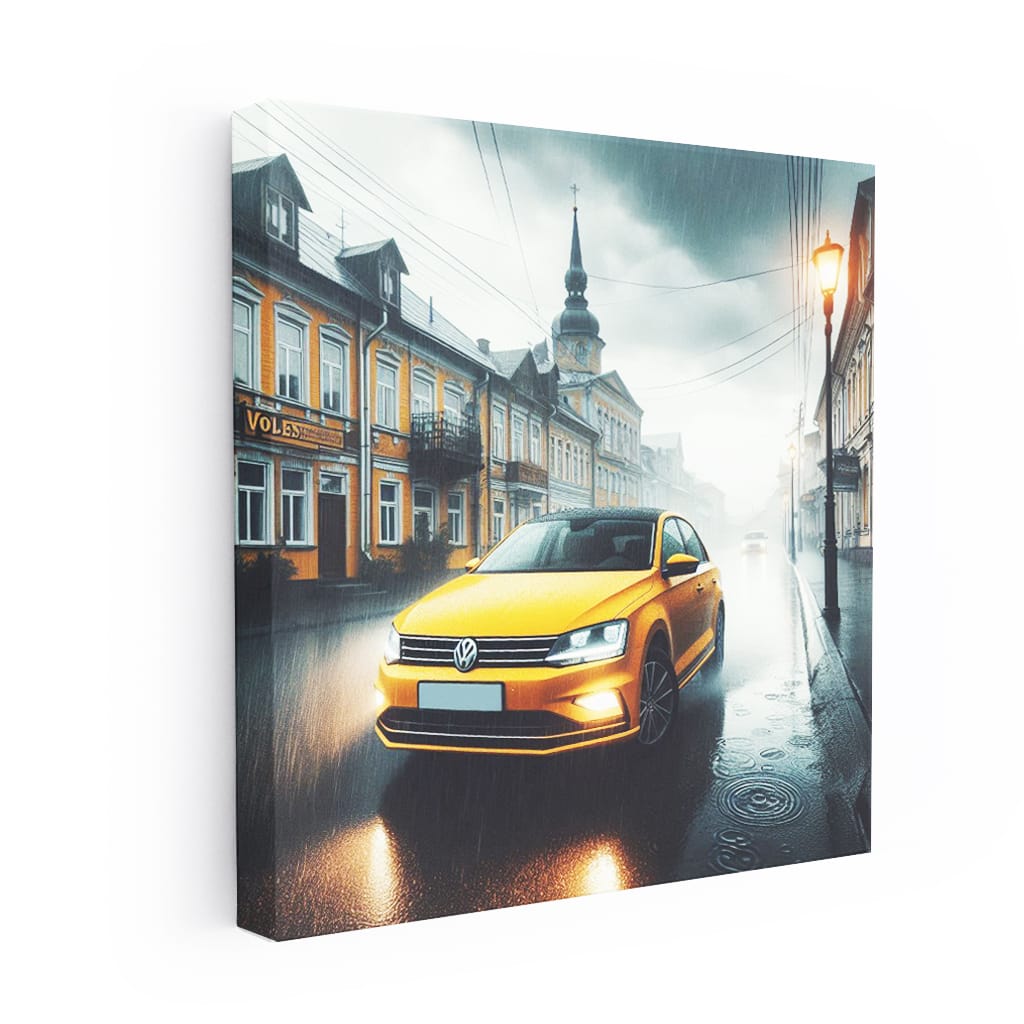 Volkswagen Jetta GLI in Rainy Weather - Sporty Elegance