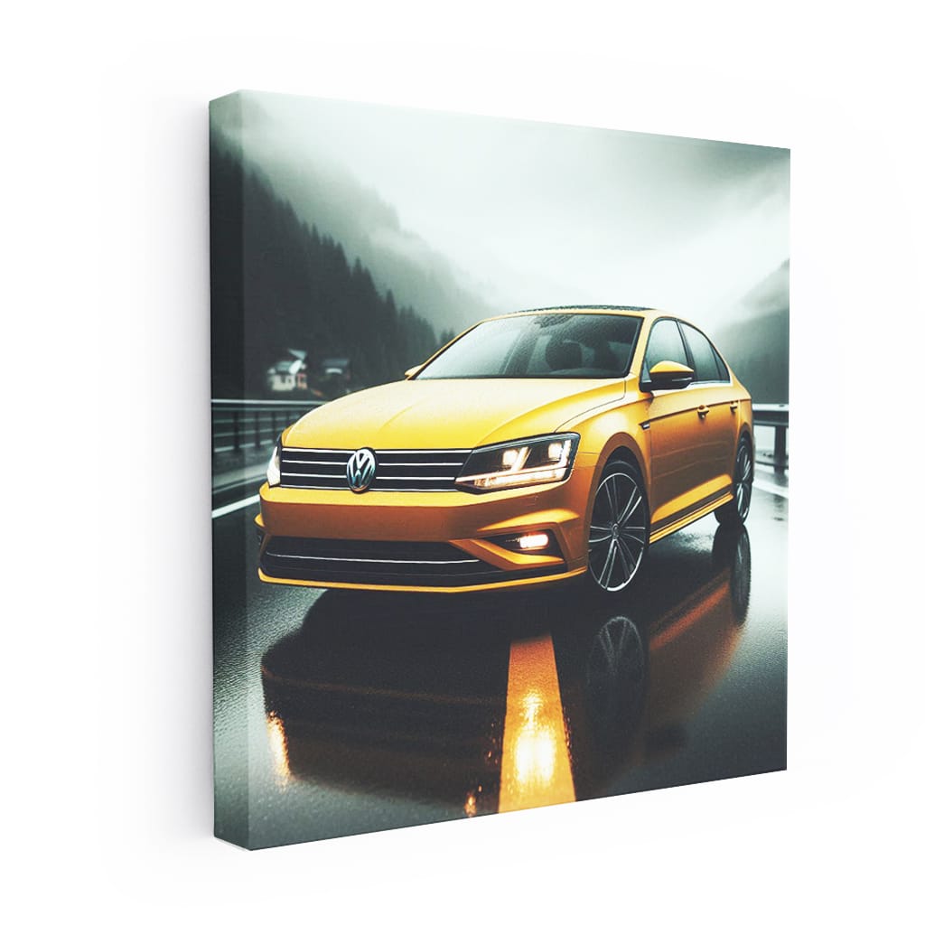 Volkswagen Jetta in Cloudy Skies - Timeless Performance
