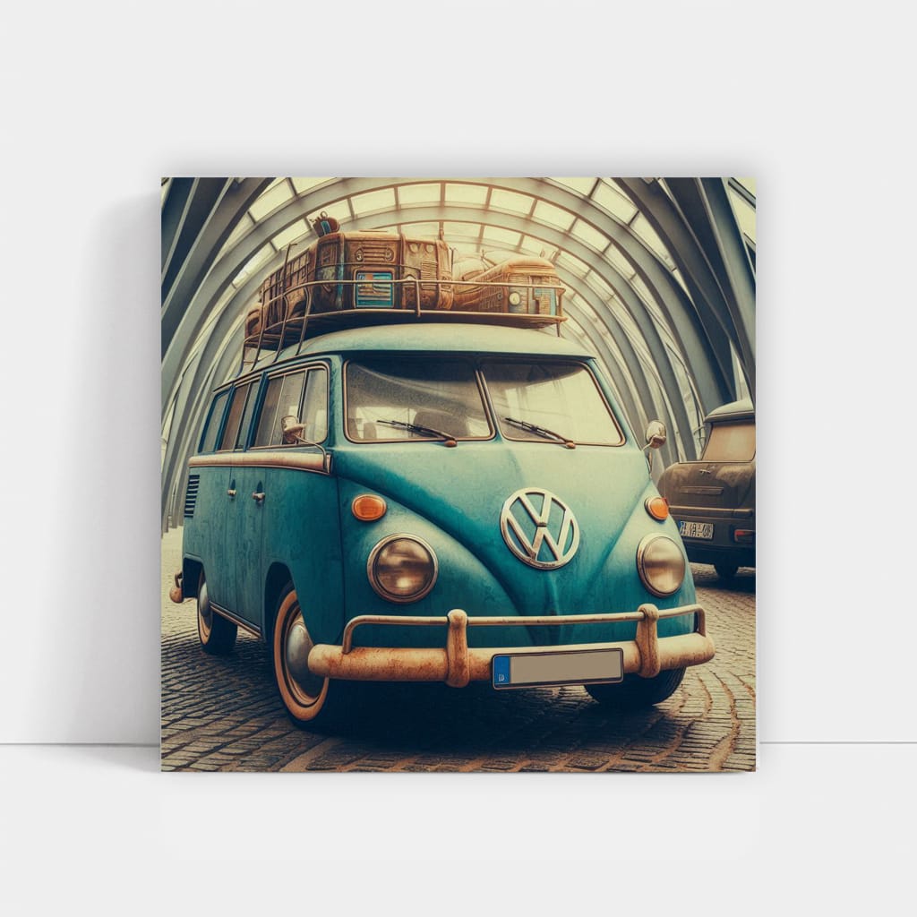 Vintage Retro Volkswagen Style - Timeless Classic Car