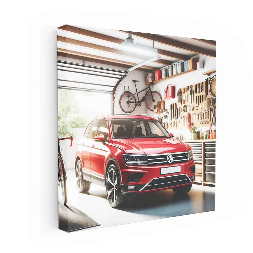Volkswagen Tiguan in Garage - Versatile Compact SUV