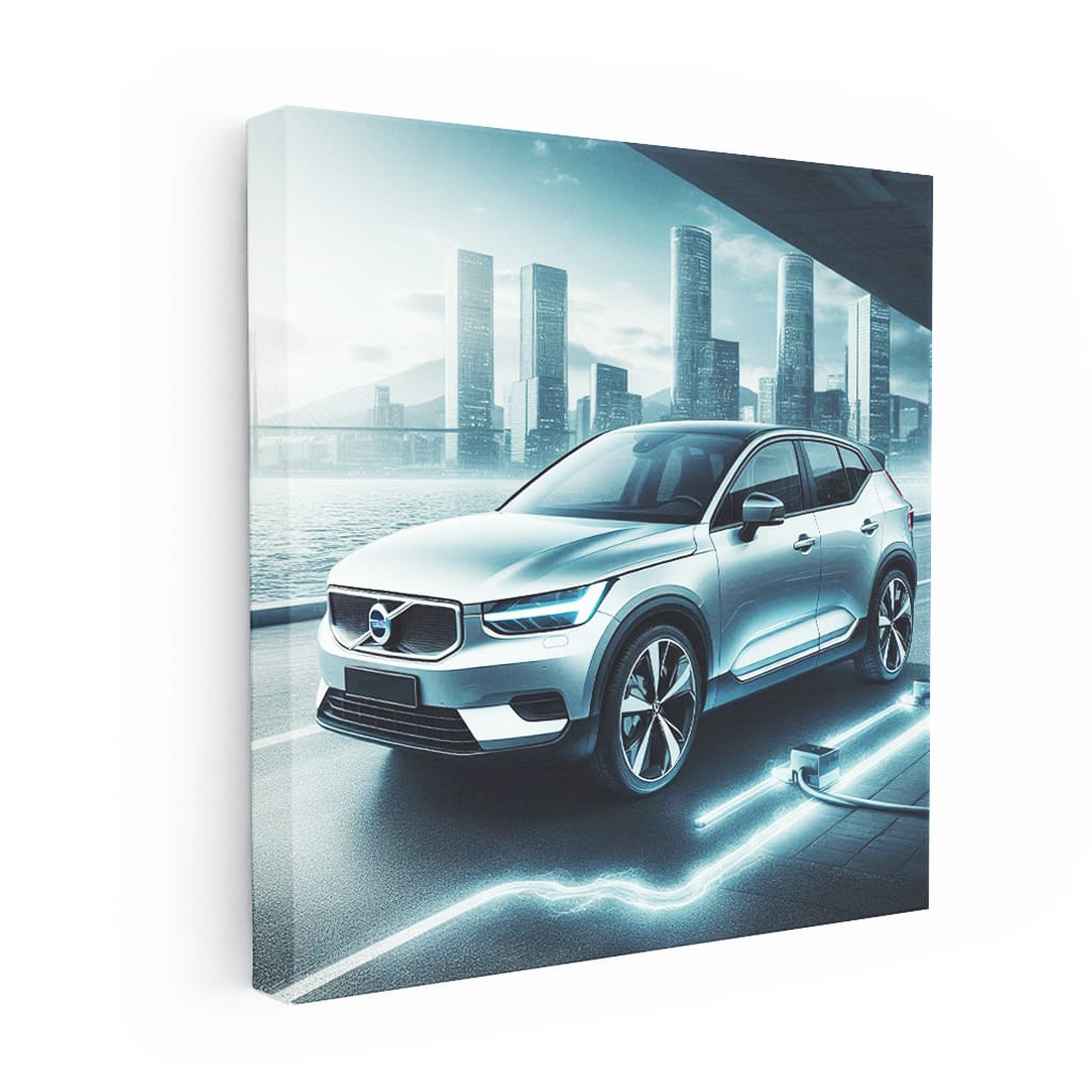Volvo C40 Recharge Parking - Efficient Electric Elegance