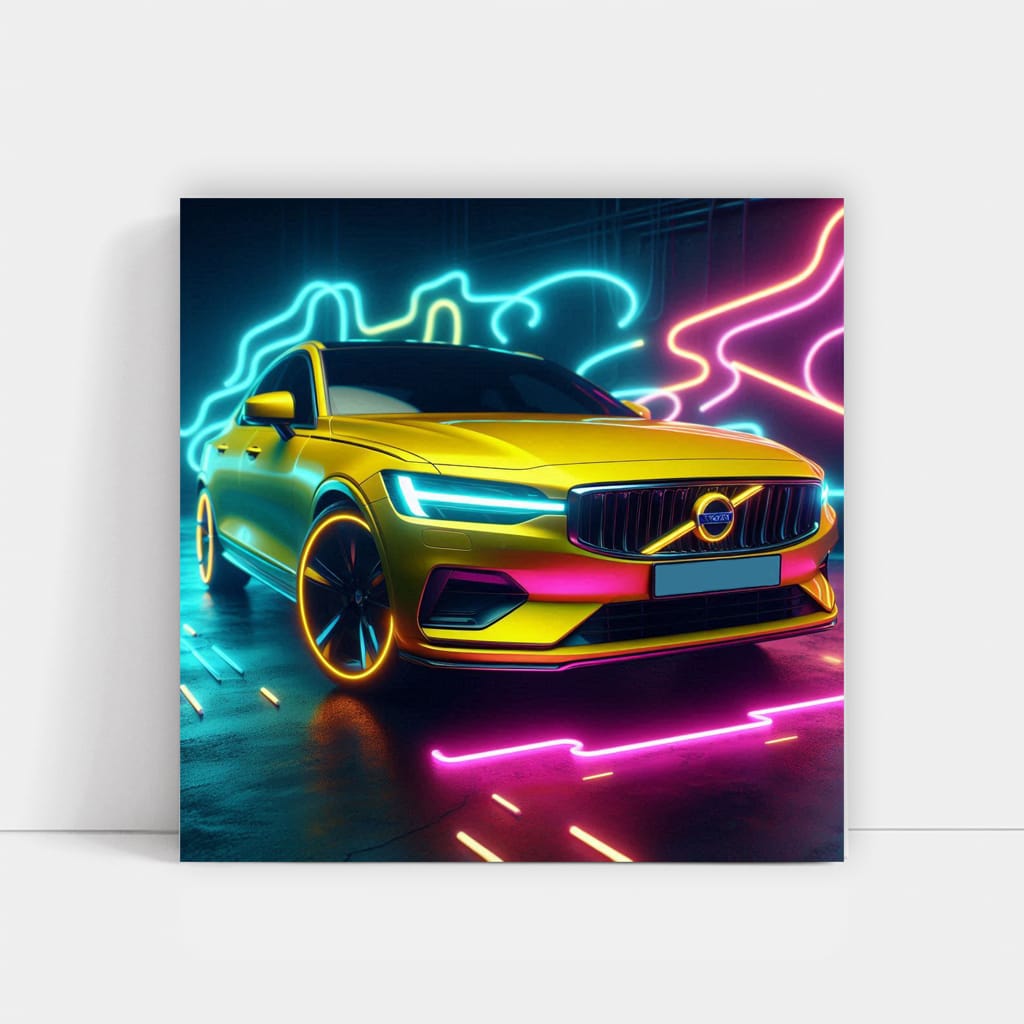 Volvo S60 Neon - Bold Elegance in Motion