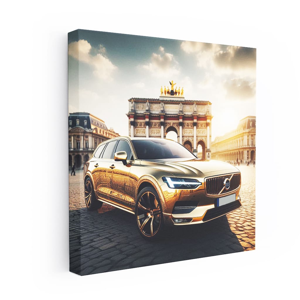 Volvo V90 in Paris - Sleek Luxury and Modern Elegance
